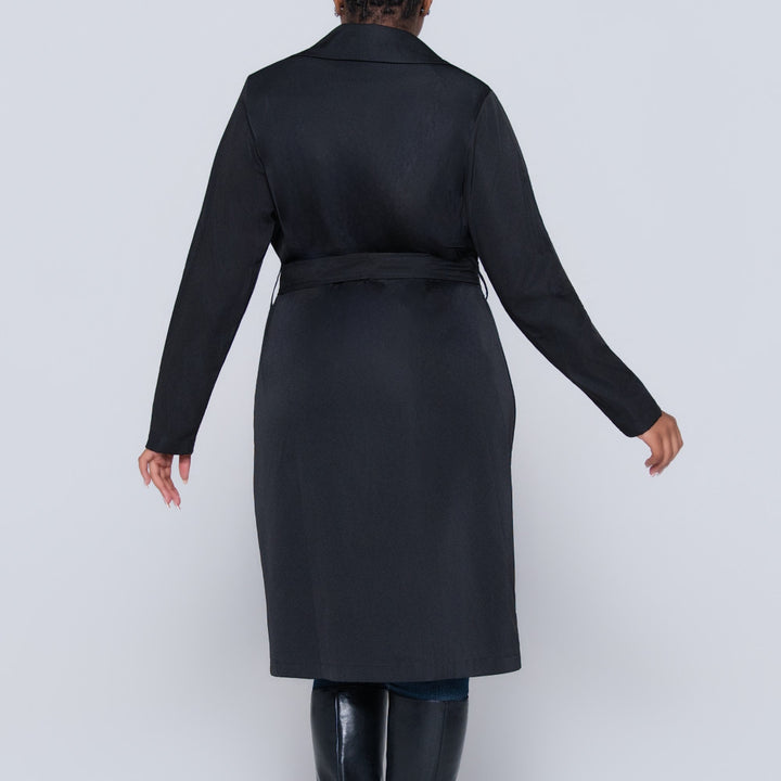 Plus Size Black Jacket