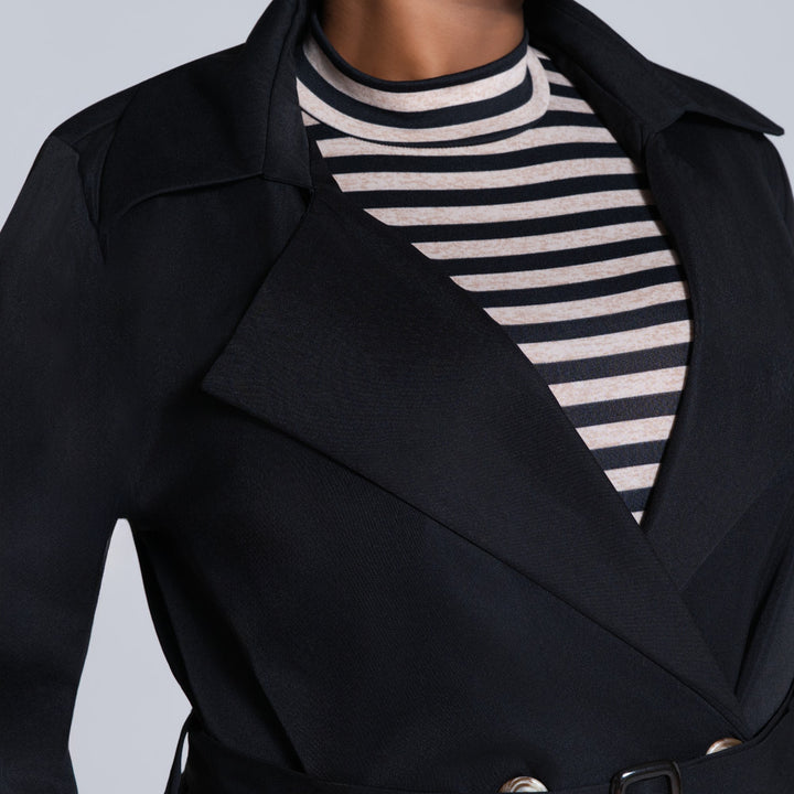 Plus Size Black Jacket