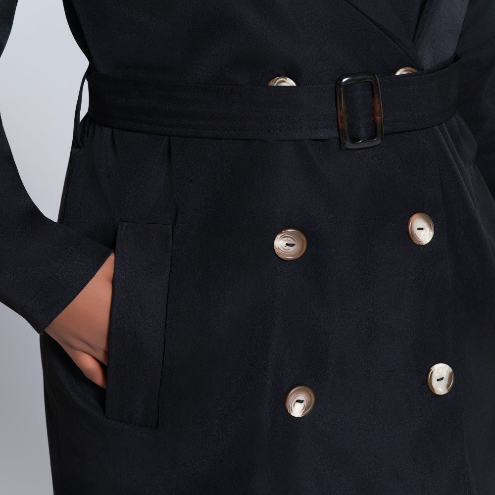 Plus Size Black Jacket