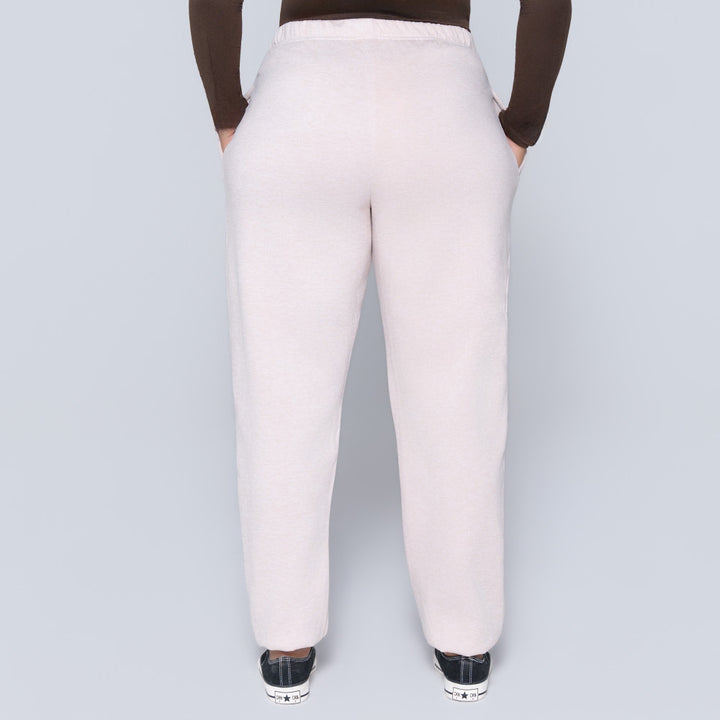 Plus Size Oatmeal Track Pants
