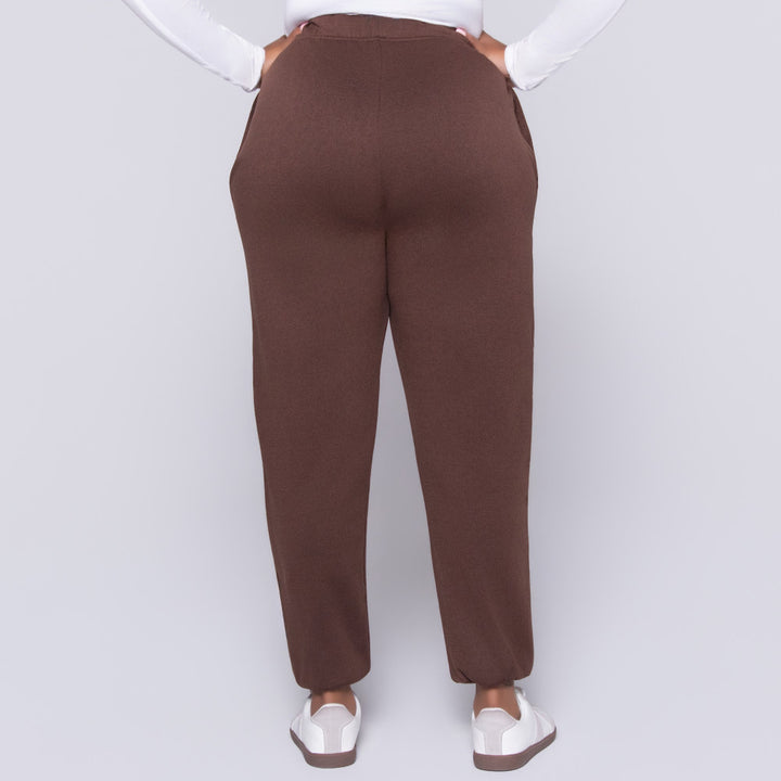 Chocolate Plus Size Track Pants