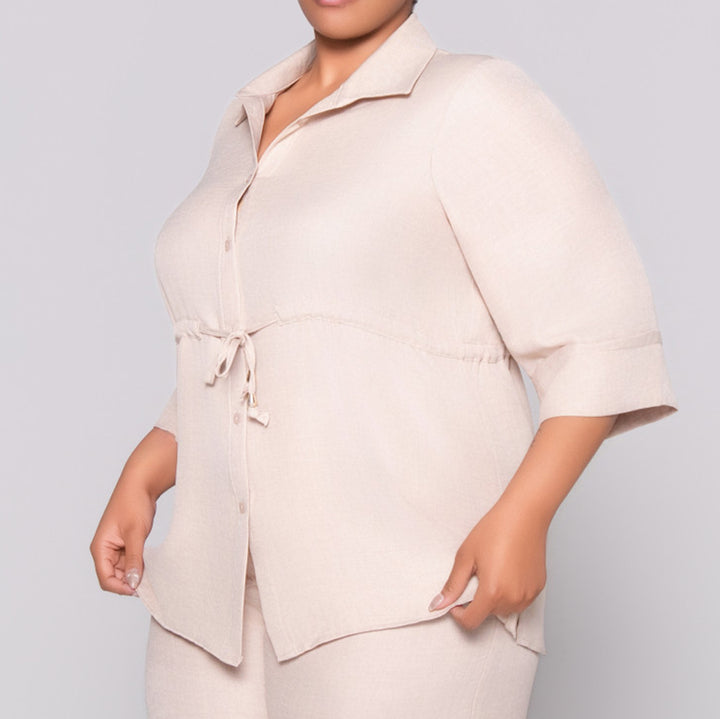 Plus Size Stone Pants