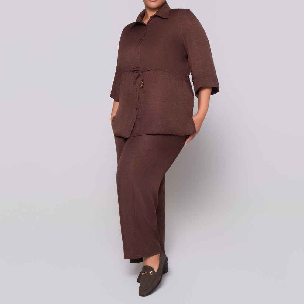 Plus Size Choc Pants