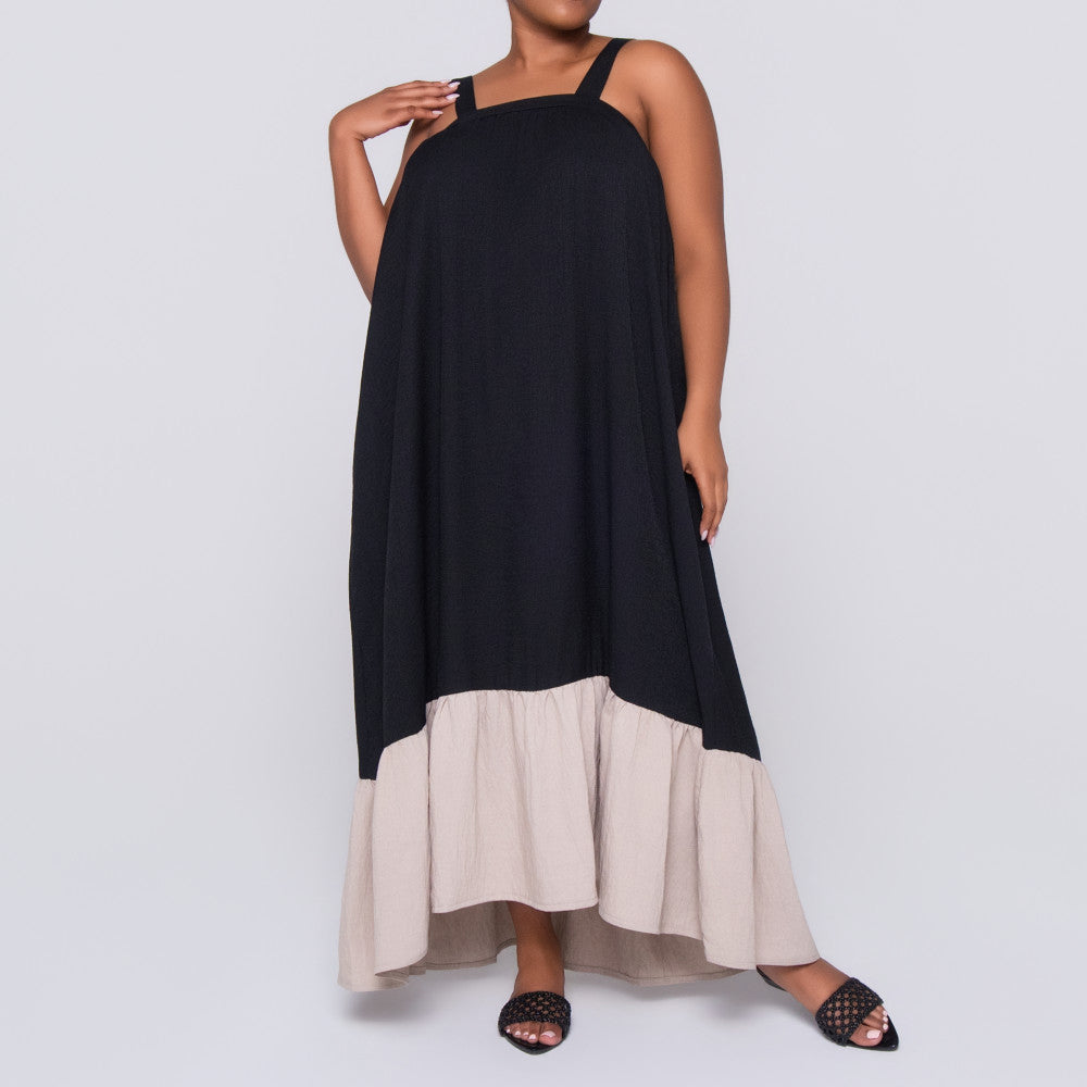 Plus Size Sleeveless Dress