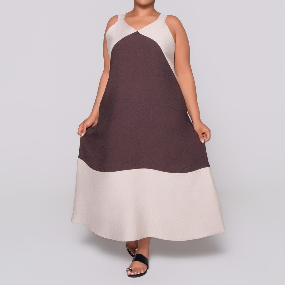 Plus Size Printed Dress