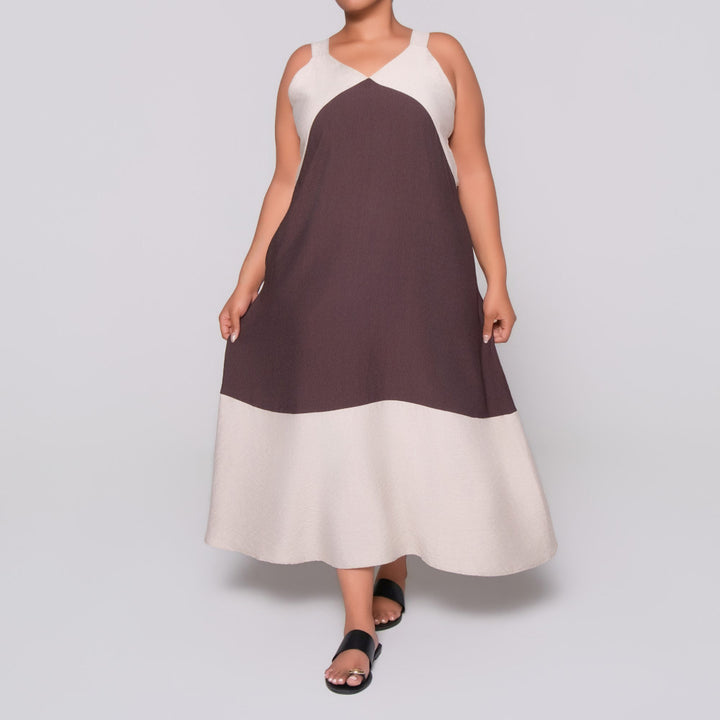 Plus Size Printed Dress