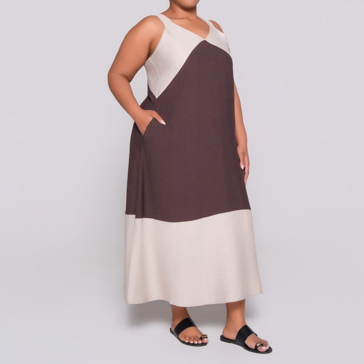 Plus Size Printed Dress