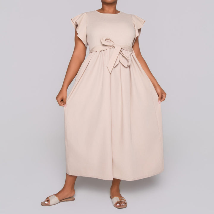 Plus Size Poplin Dress