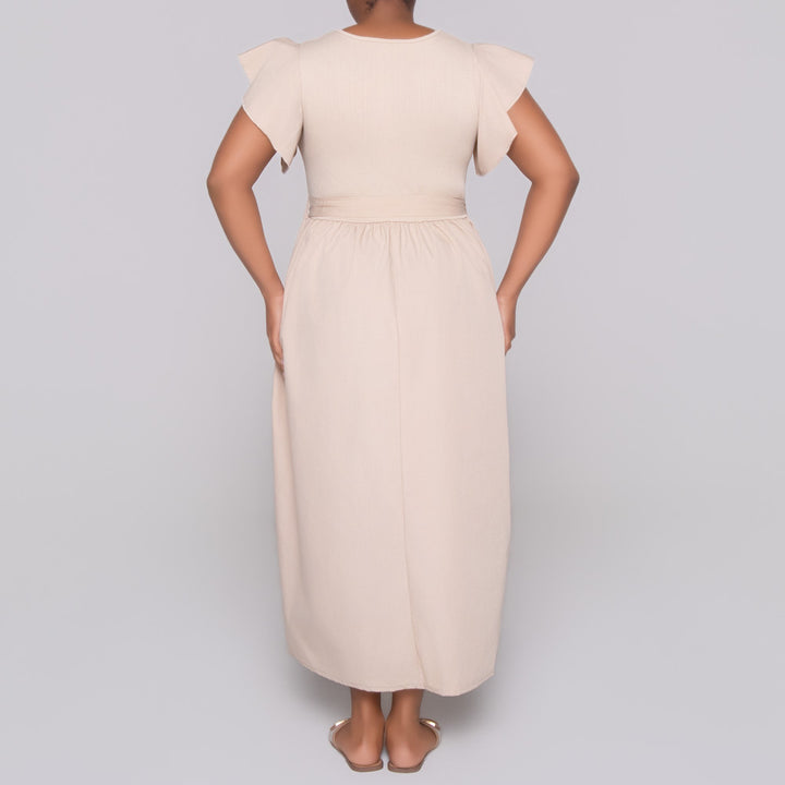Plus Size Poplin Dress