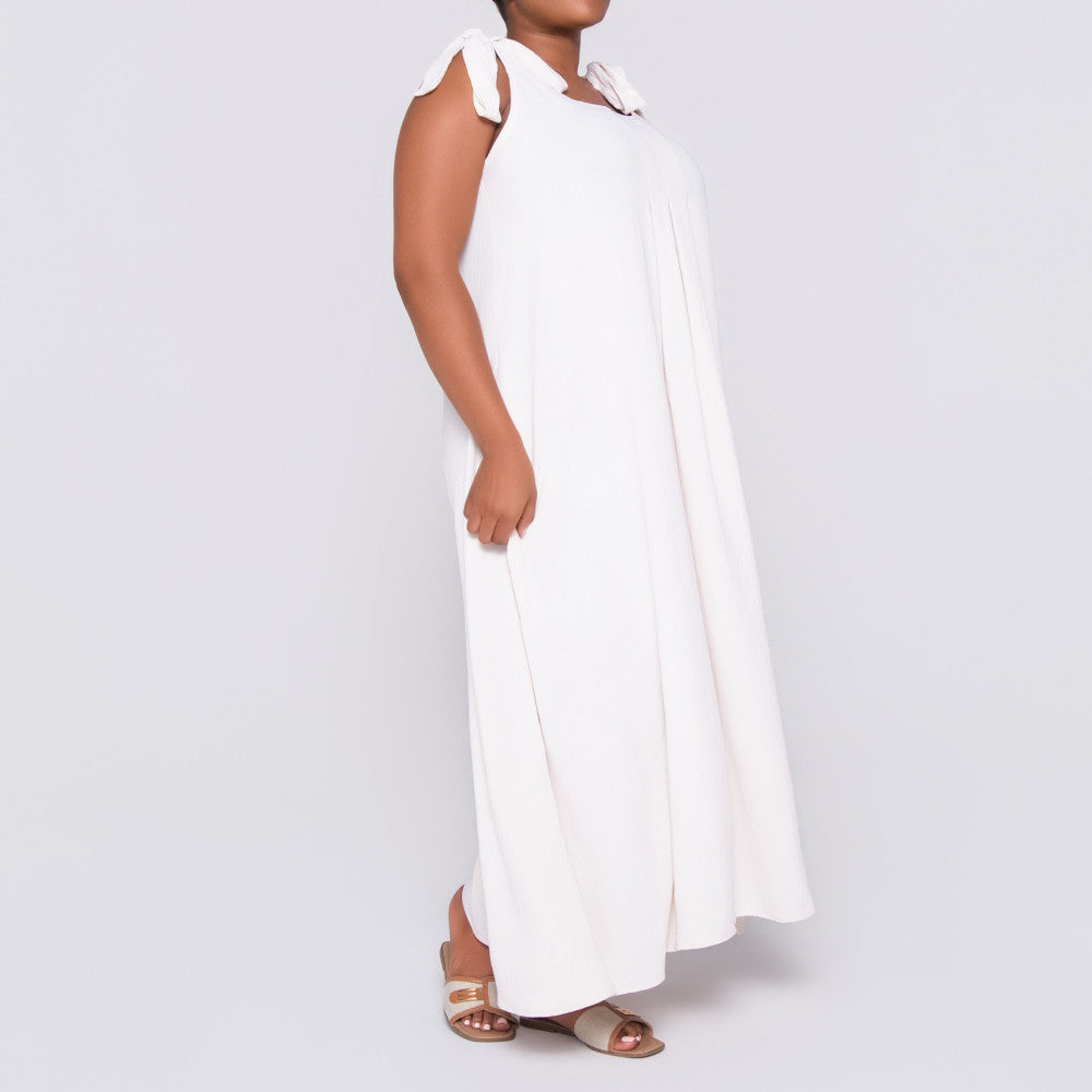 Plus Size Light Stone Summer Dress