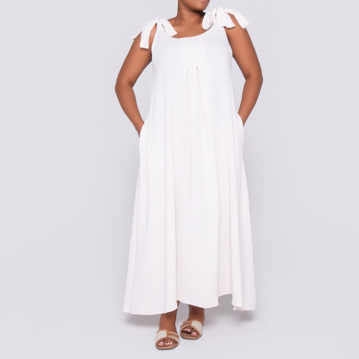 Plus Size Light Stone Summer Dress