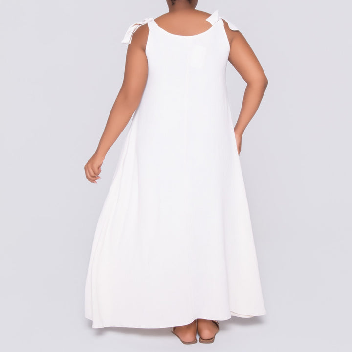Plus Size Light Stone Summer Dress