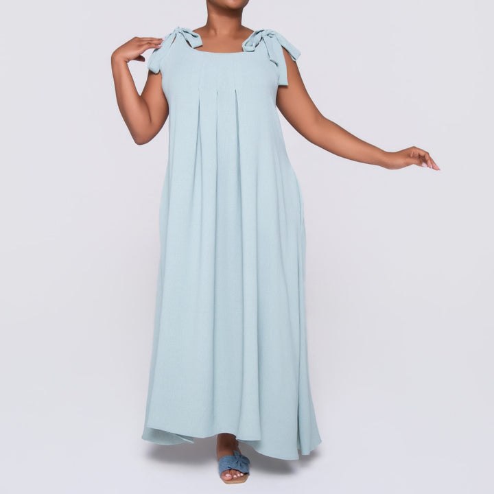 Plus Size Sage Summer Dress