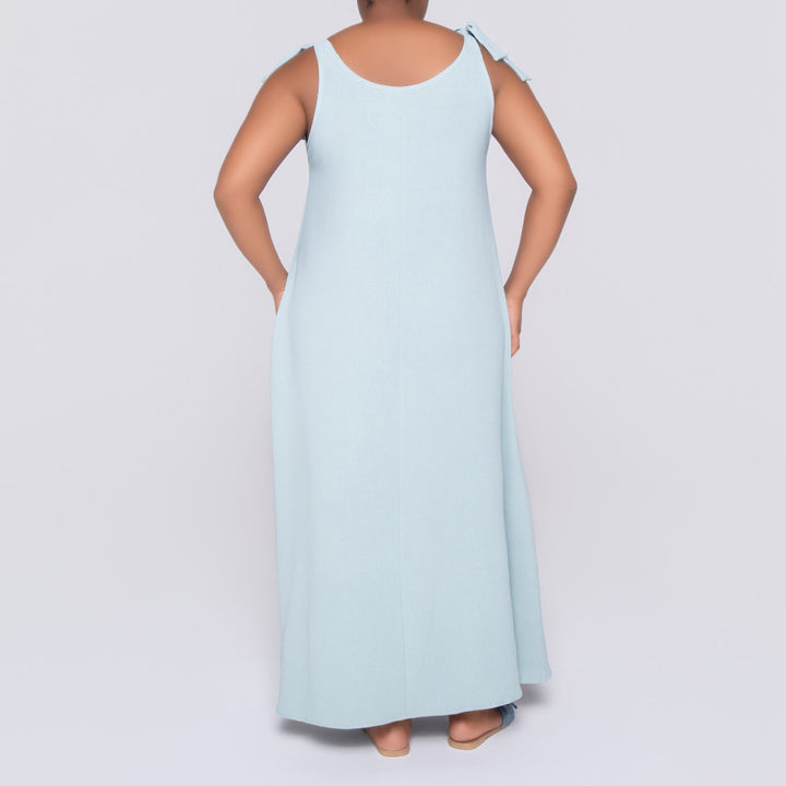 Plus Size Sage Summer Dress