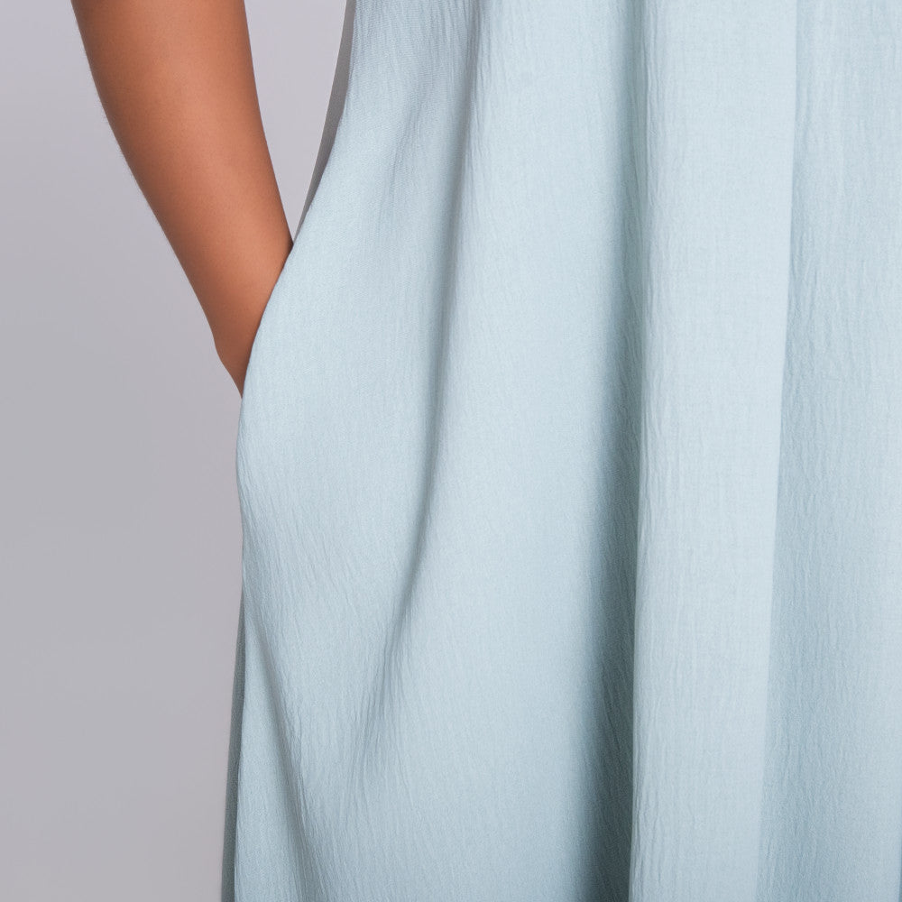 Plus Size Sage Summer Dress