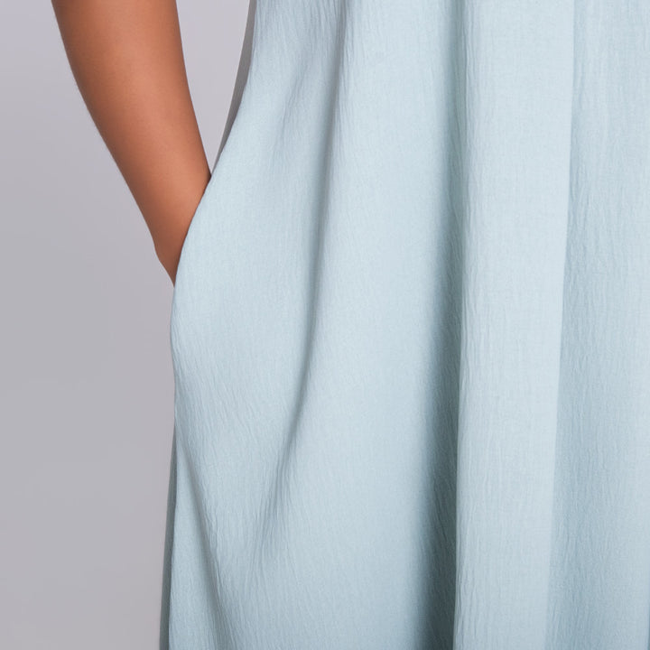 Plus Size Sage Summer Dress