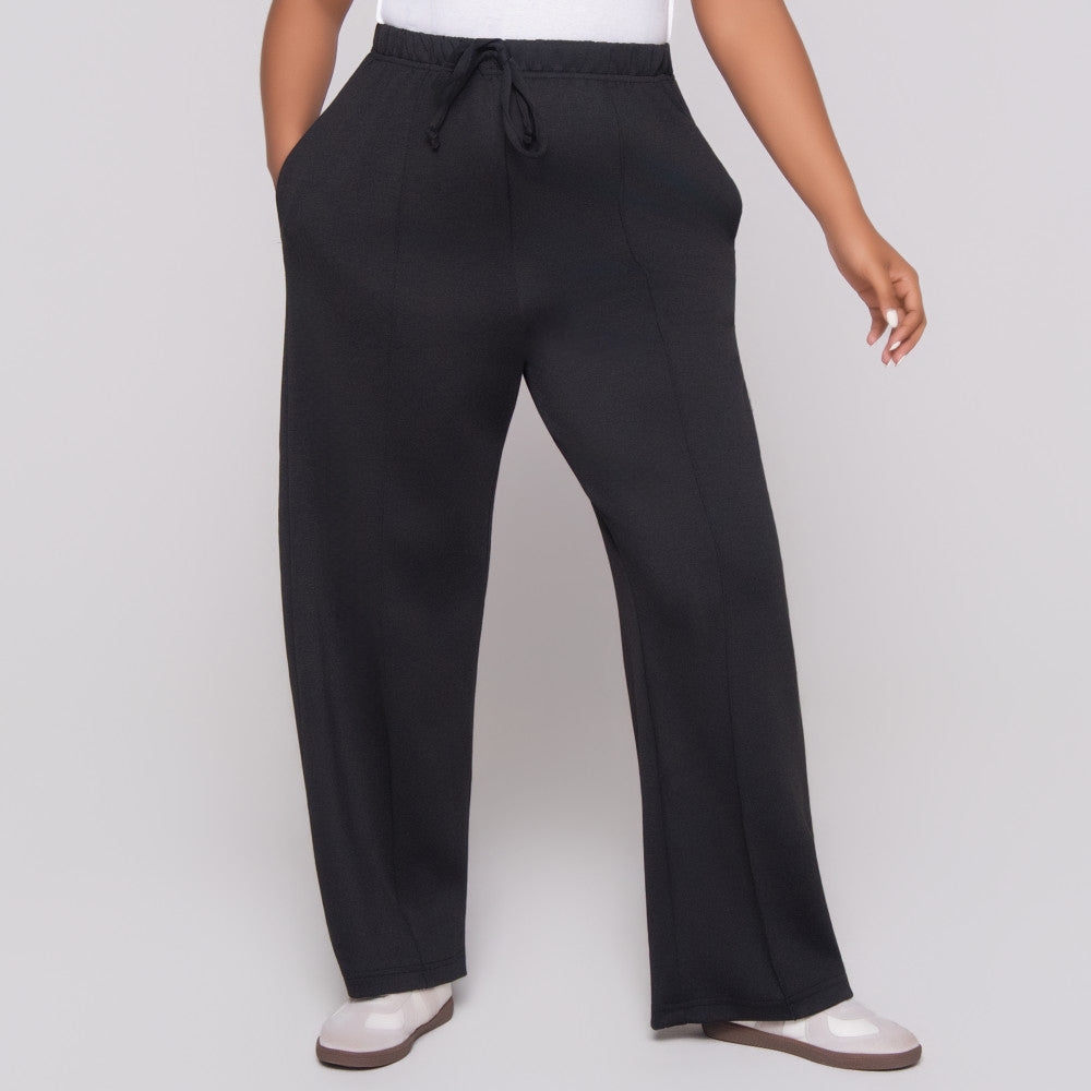 Plus Size Modal Scuba Pants