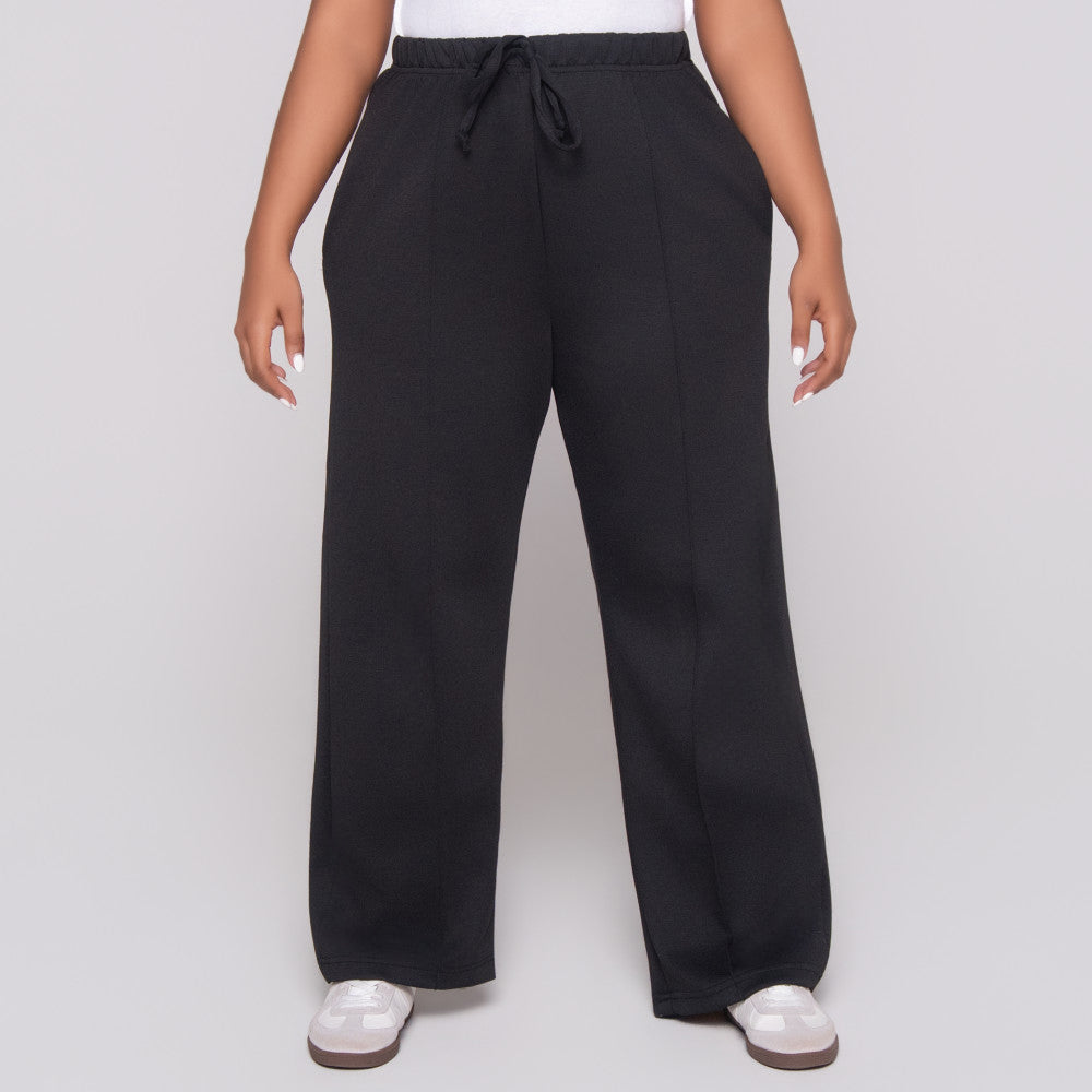 Plus Size Modal Scuba Pants