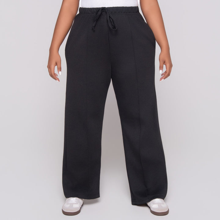 Plus Size Modal Scuba Pants