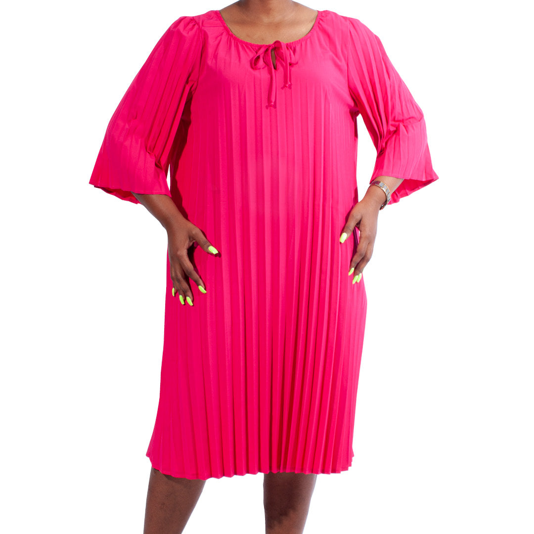 Plus Size Pleated Tunic