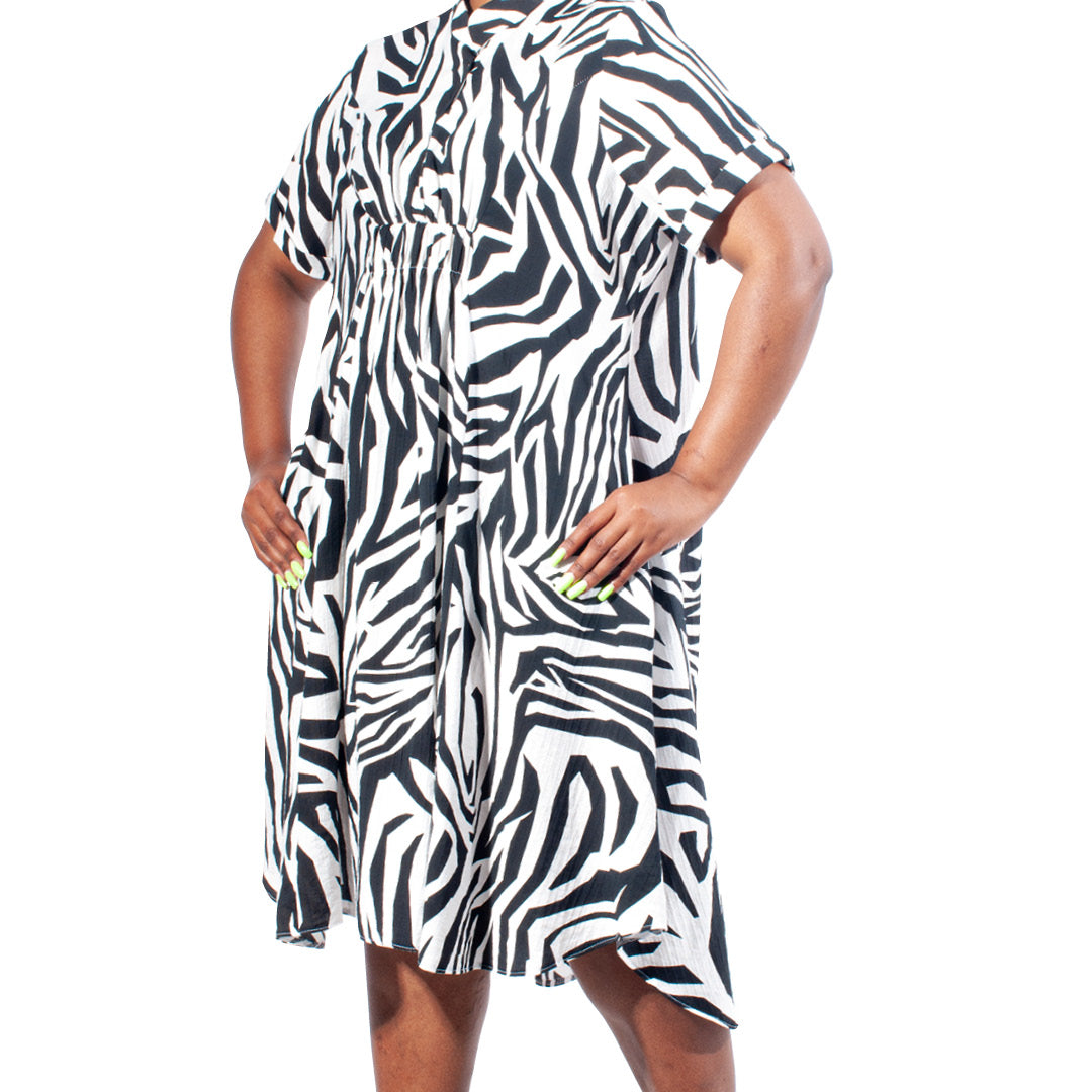 Plus Size Short Sleeve Tunic