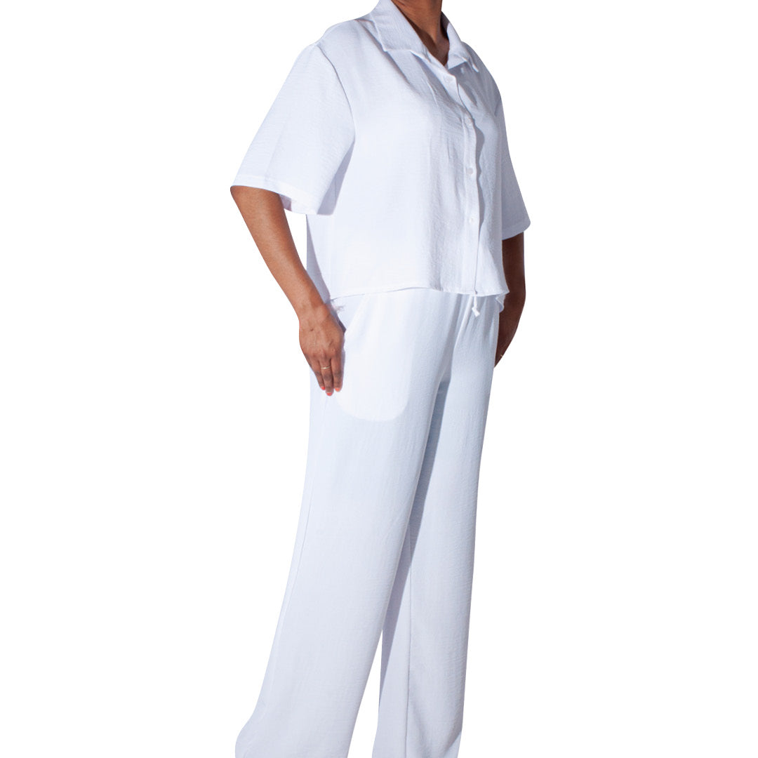 Cey Woven White Slax