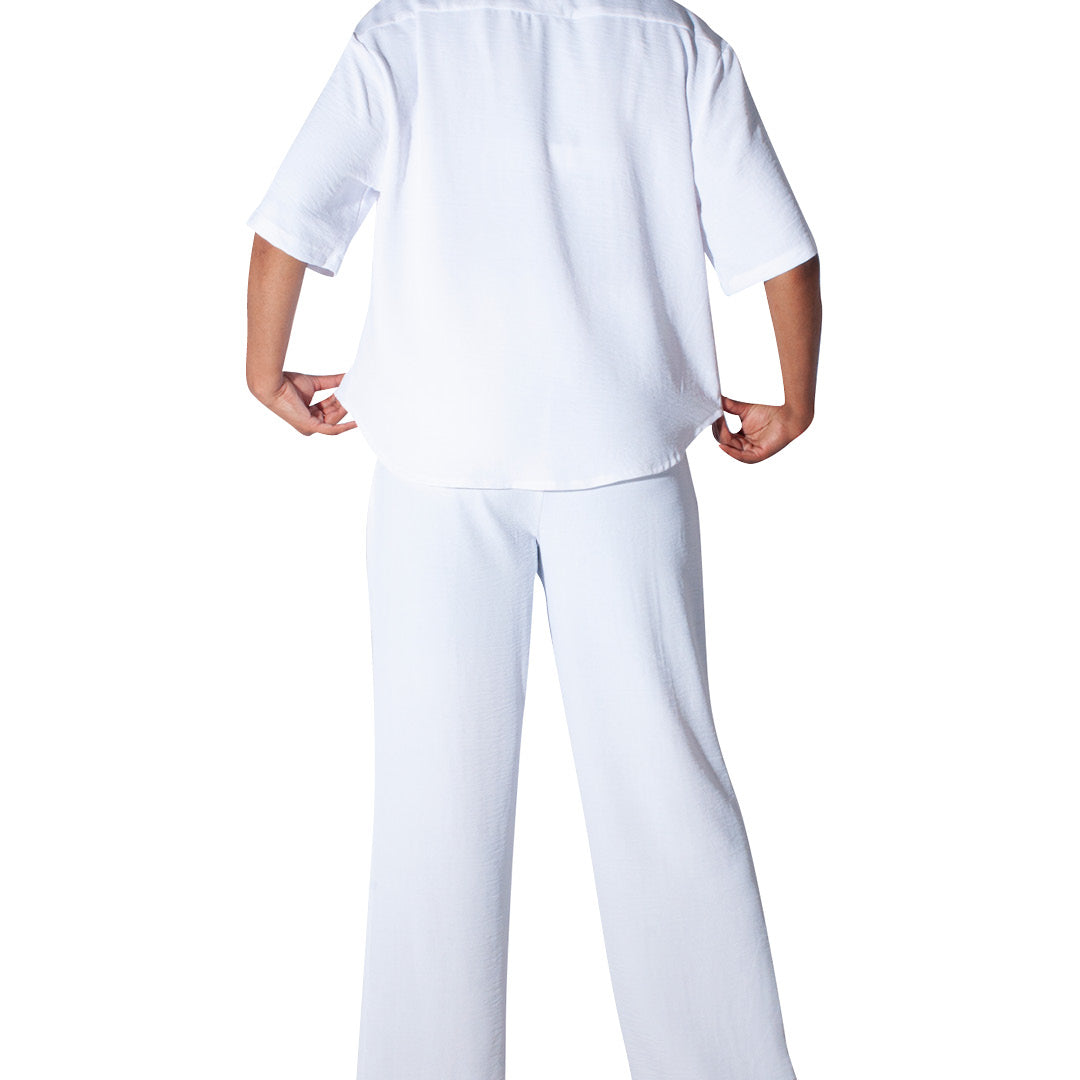 Cey Woven White Slax