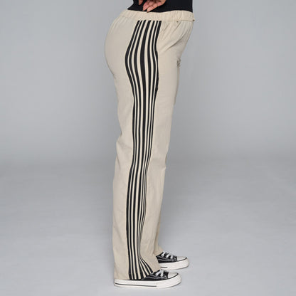 Stone Nylon Teslon Elasticated Pants