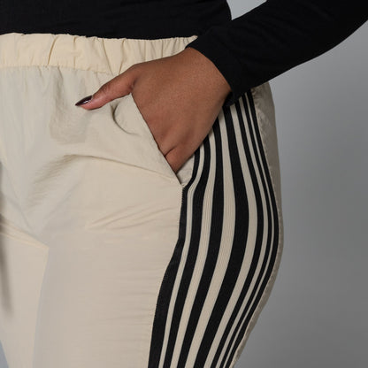 Stone Nylon Teslon Elasticated Pants