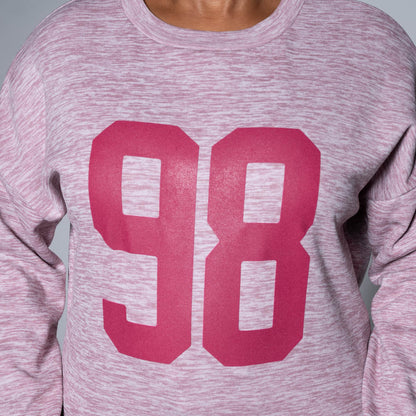 Front Print Mink Long Sleeve Top