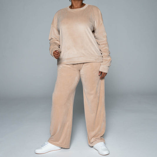 Stone Supersoft Velour Tracksuit