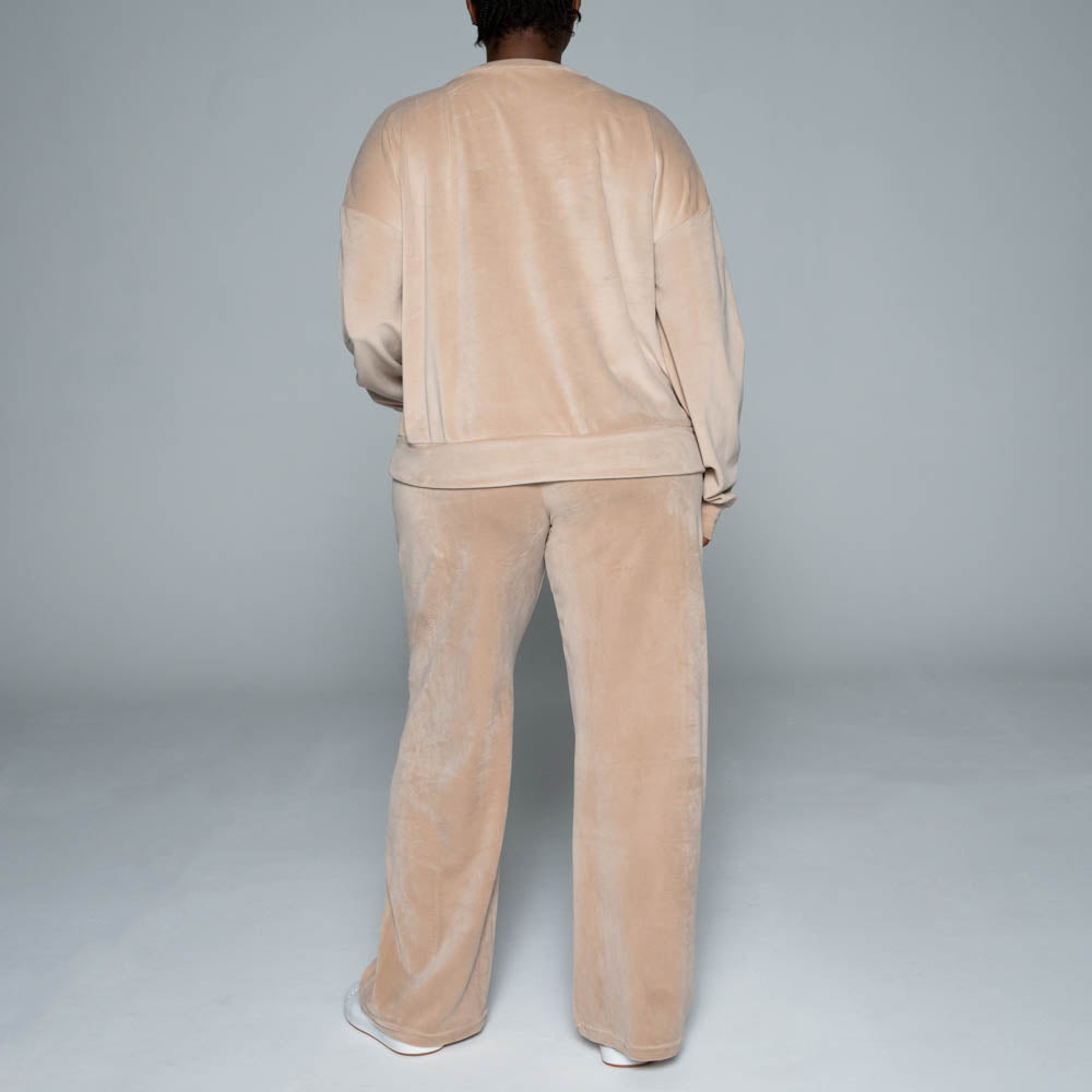 Stone Supersoft Velour Tracksuit