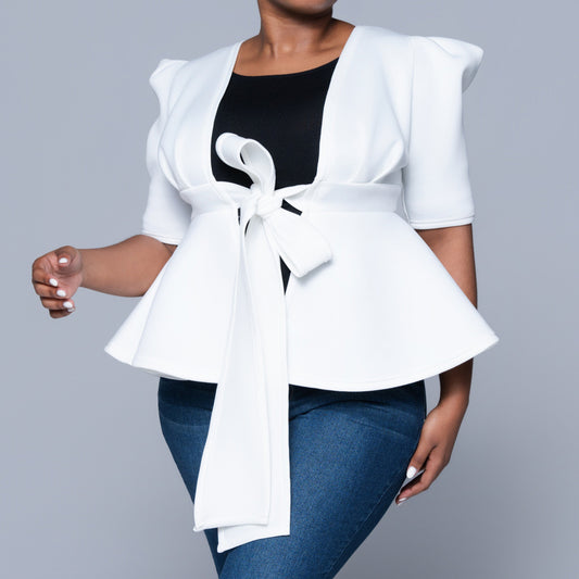 Ivory Scuba Jacket