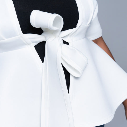 Ivory Scuba Jacket