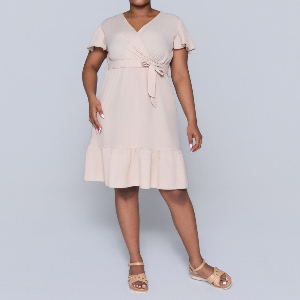 Stone Cross Cross Over Dress