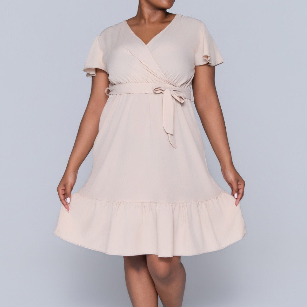 Stone Cross Cross Over Dress