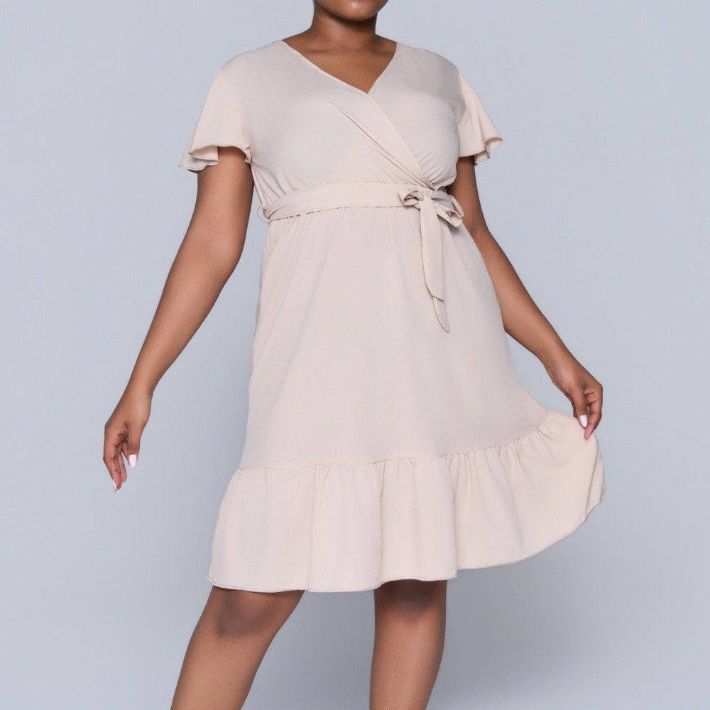 Stone Cross Cross Over Dress