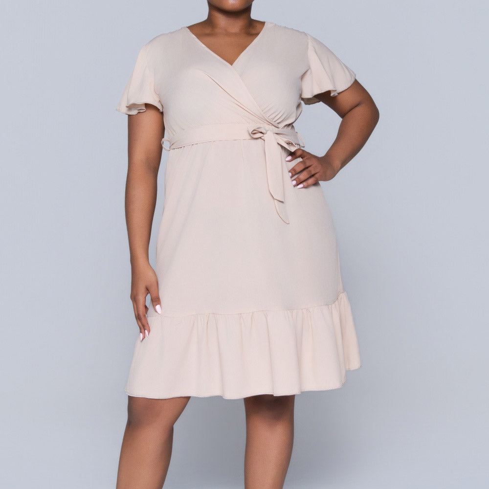 Stone Cross Cross Over Dress