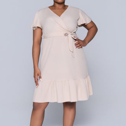 Stone Cross Cross Over Dress