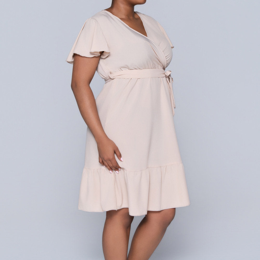 Stone Cross Cross Over Dress