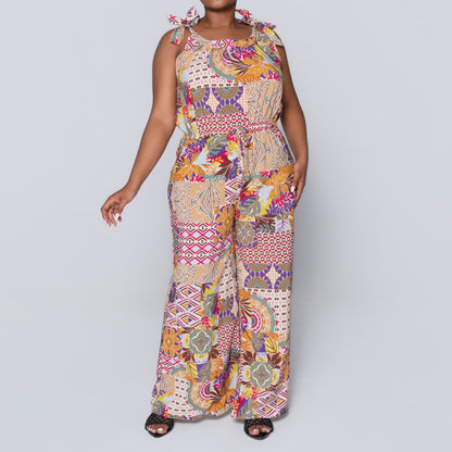 Printed Jumpsuit