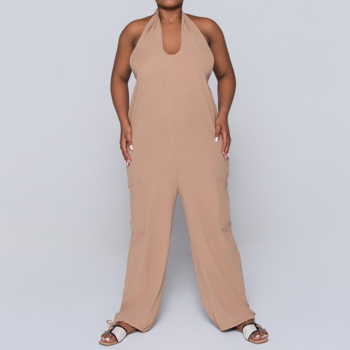 Camel Jumpsuit