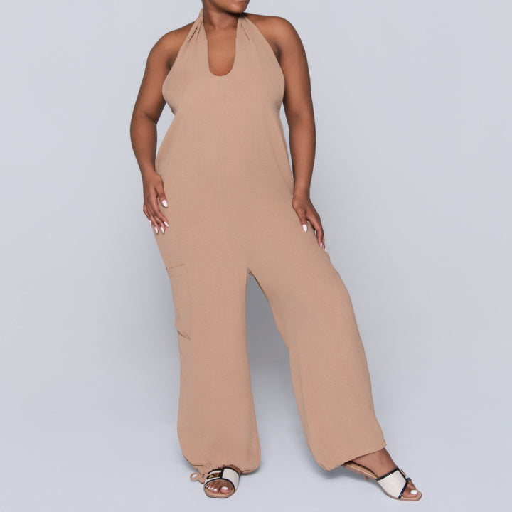 Camel Jumpsuit