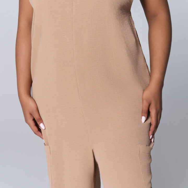Camel Jumpsuit