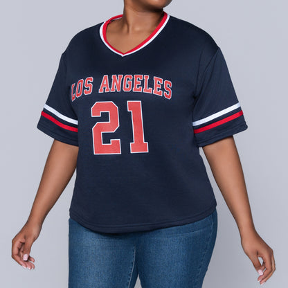 Short Sleeve Printed Top