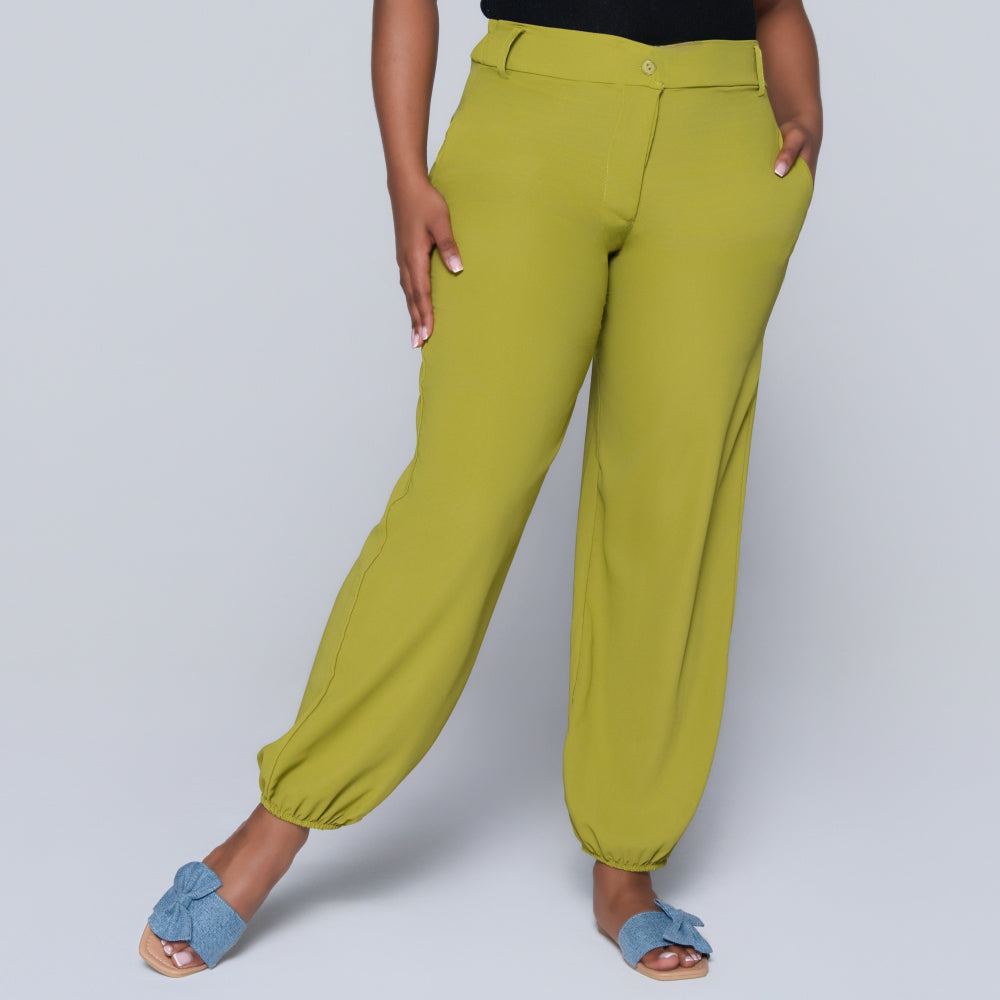 Chartreuse Pants