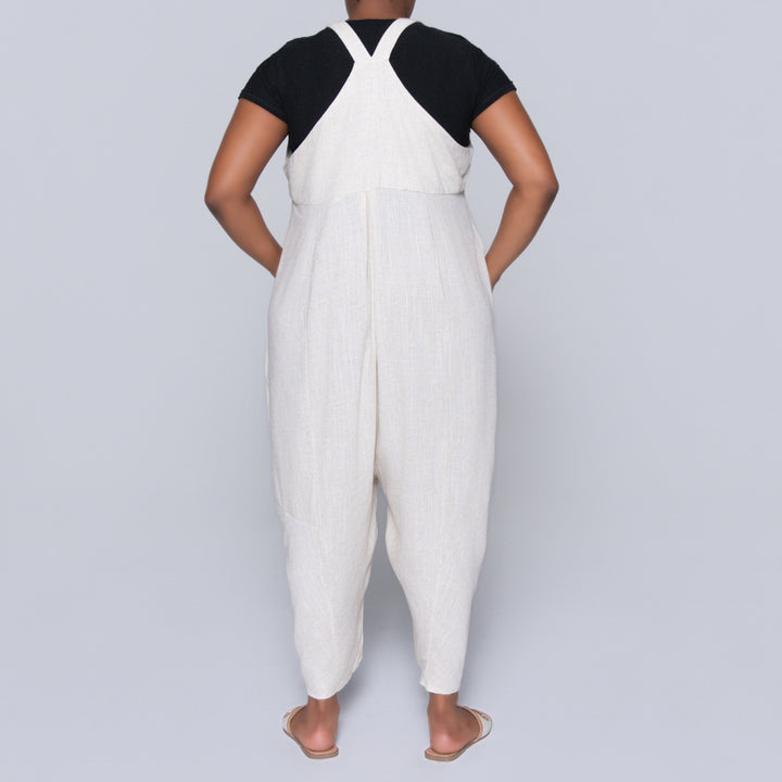 Side Pocket Viscose Jumpsuit