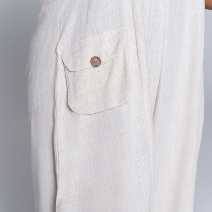 Side Pocket Viscose Jumpsuit