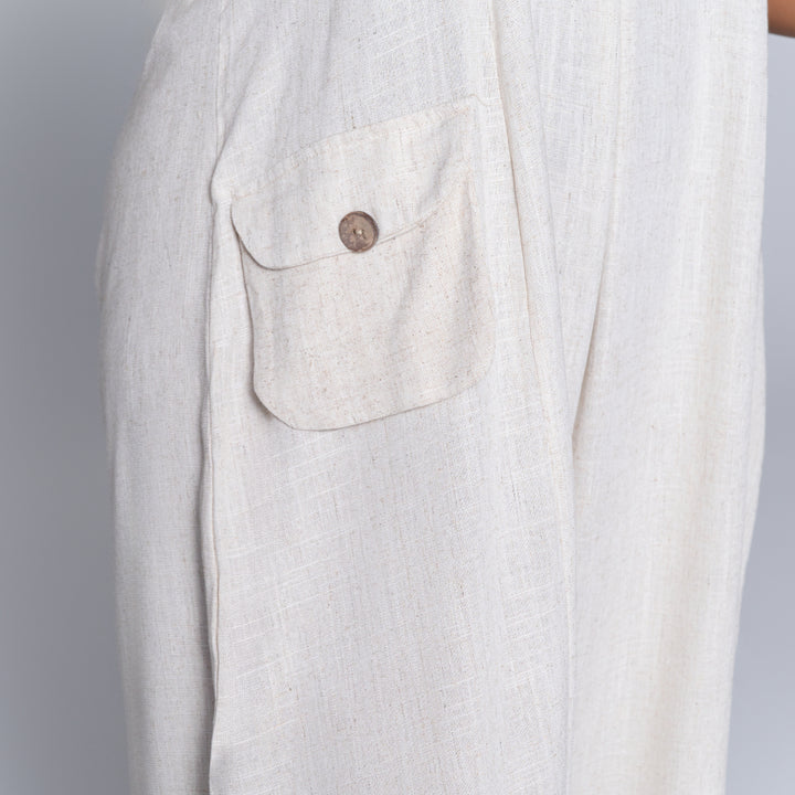 Side Pocket Viscose Jumpsuit