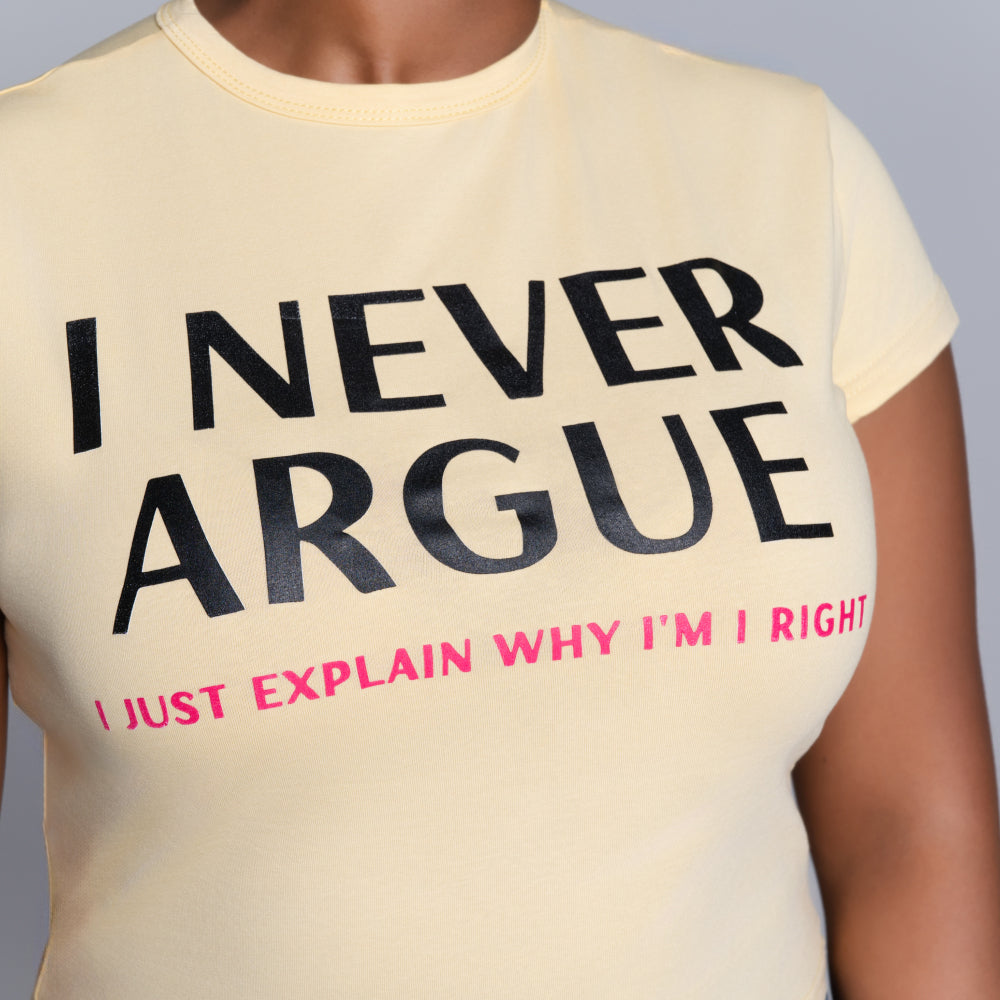 Butter Front Print Top